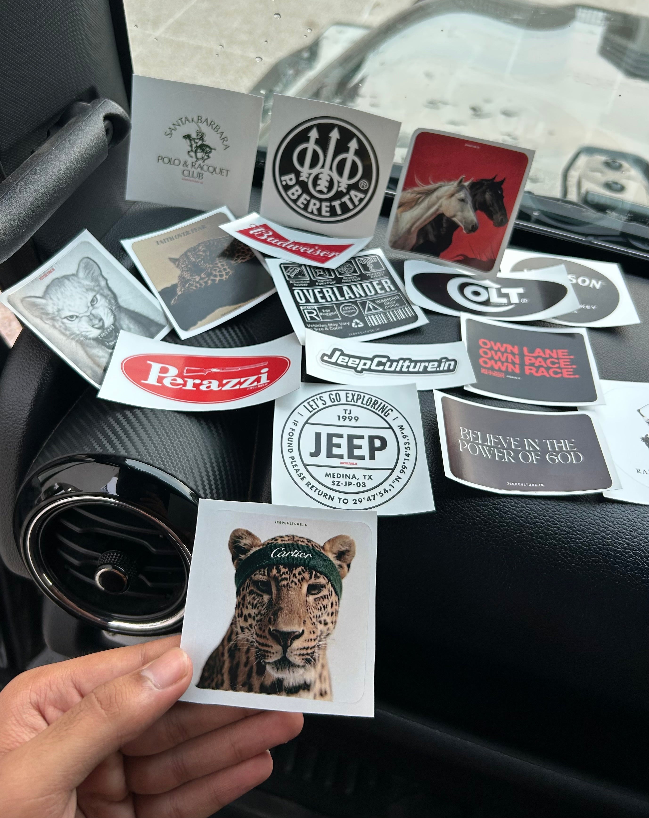 MOOSETAPE, PACK OF 17 PREMIUM STICKERS