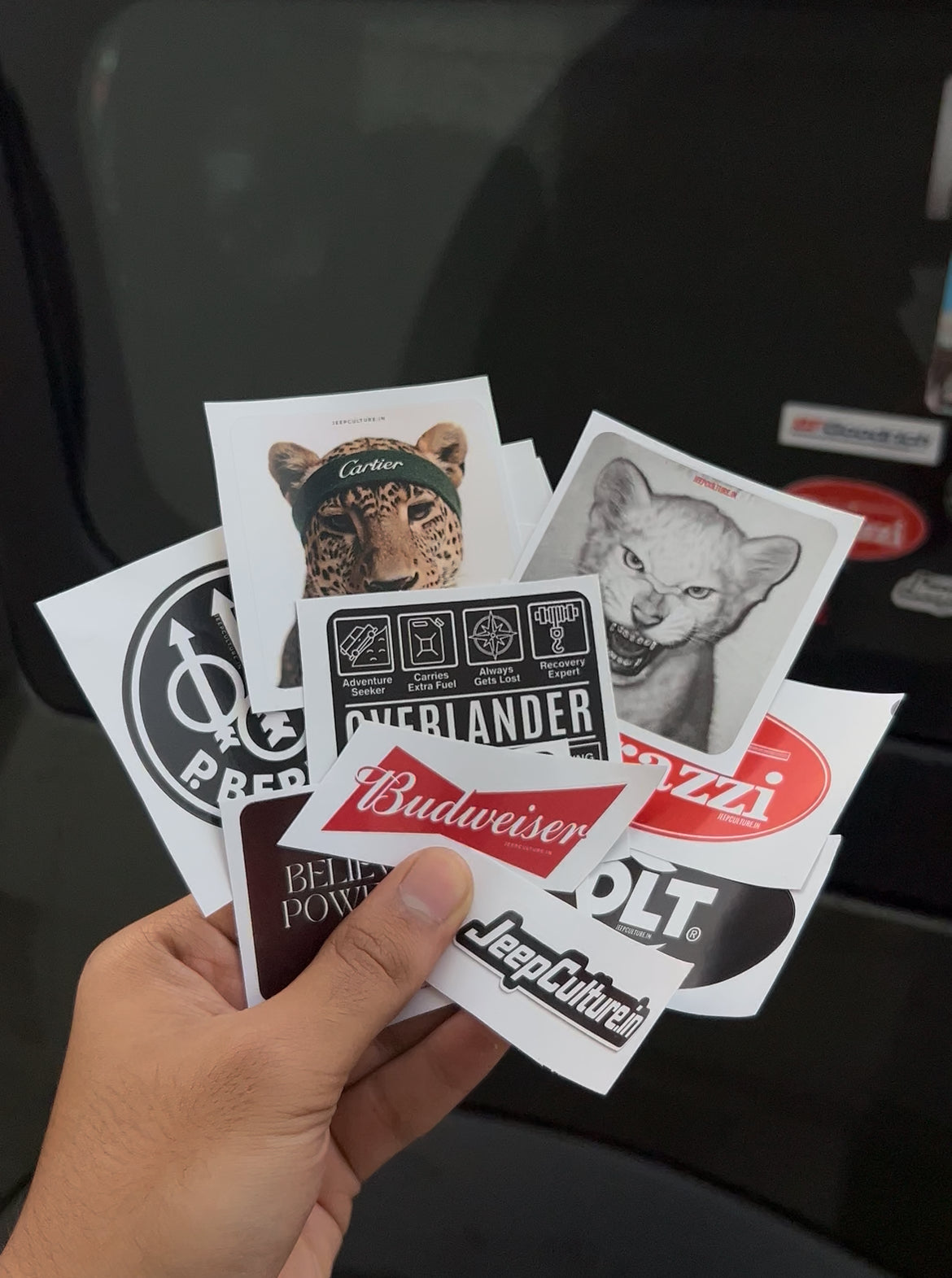 MOOSETAPE, PACK OF 17 PREMIUM STICKERS