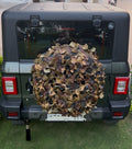 (yellow)camouflage tyre cover