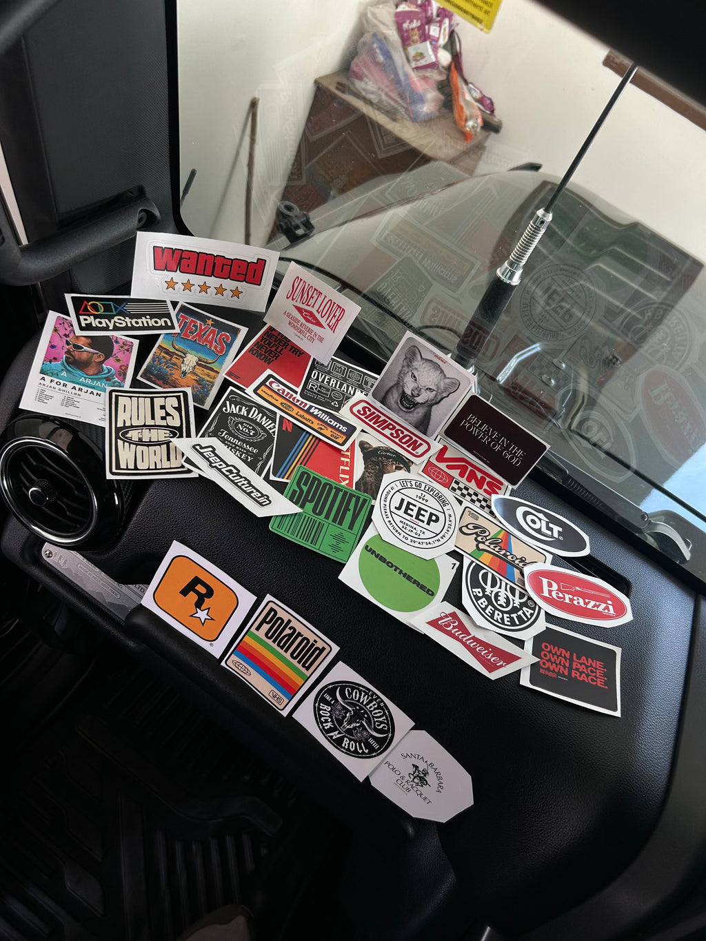 pack of 30 premium vinyl stickers