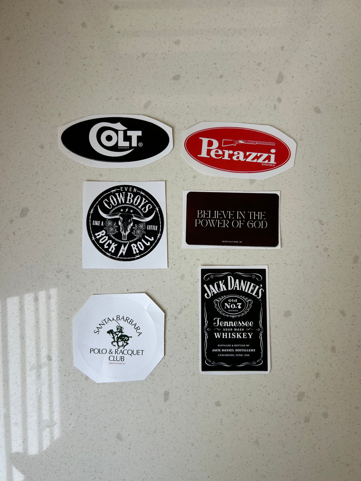pack of 30 premium vinyl stickers